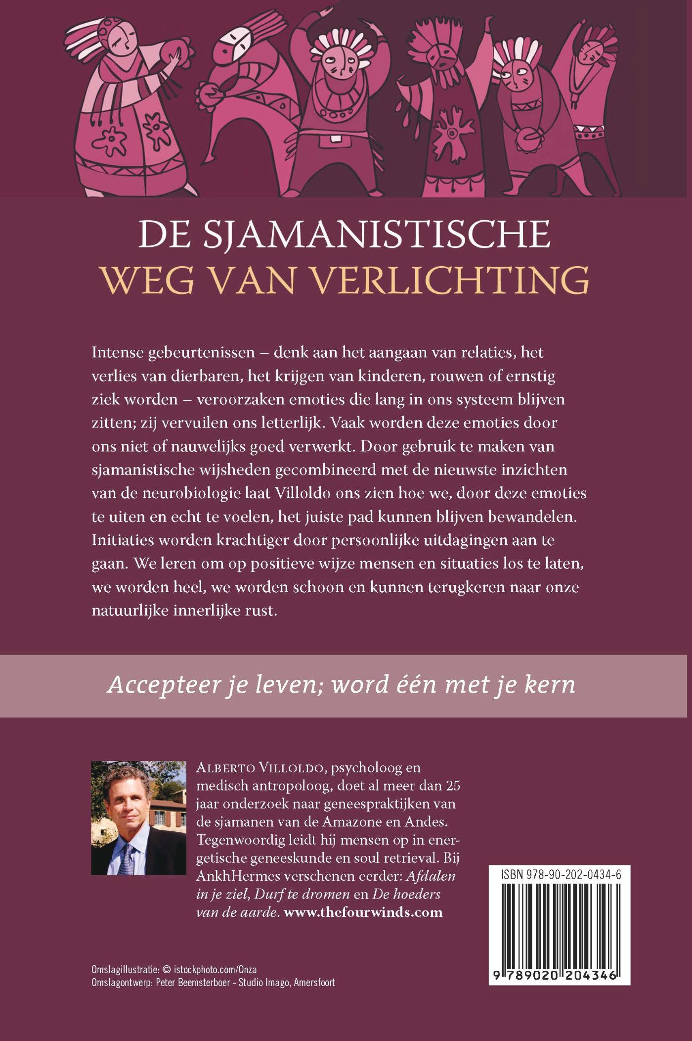 Achterkant van De sjamanistische weg van verlichting
