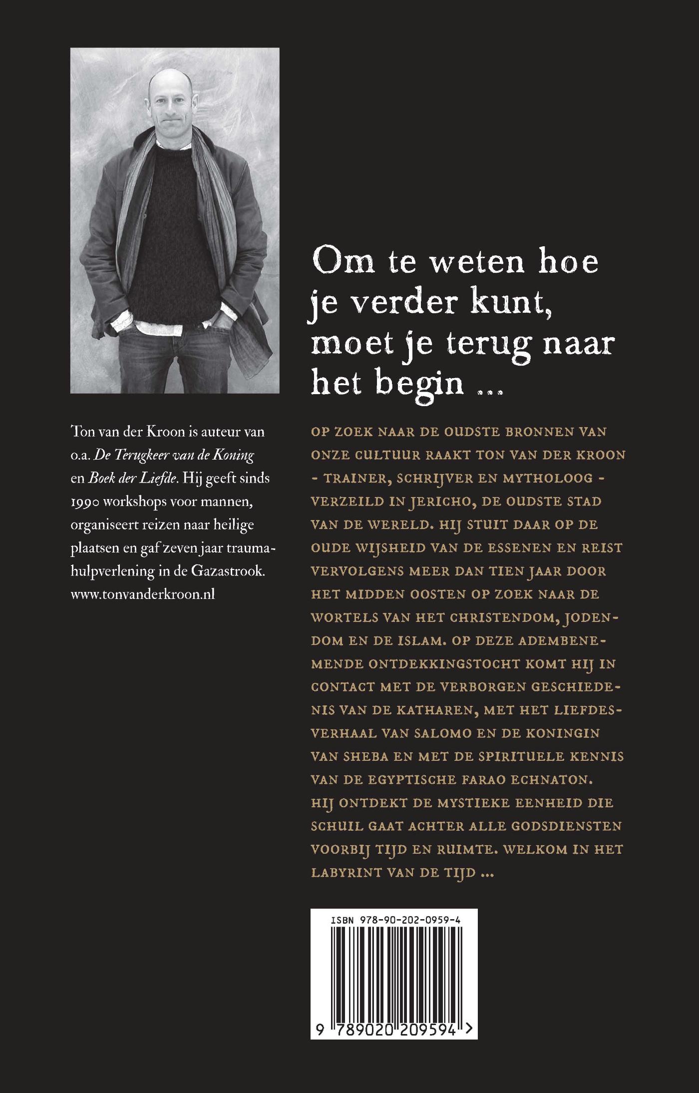 Achterkant van Het labyrint van de tijd