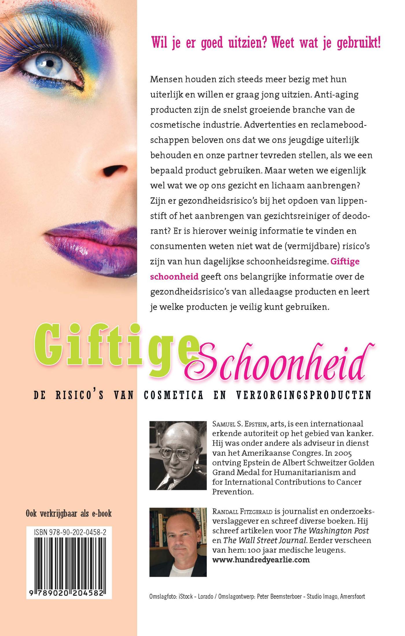 Achterkant van Giftige schoonheid