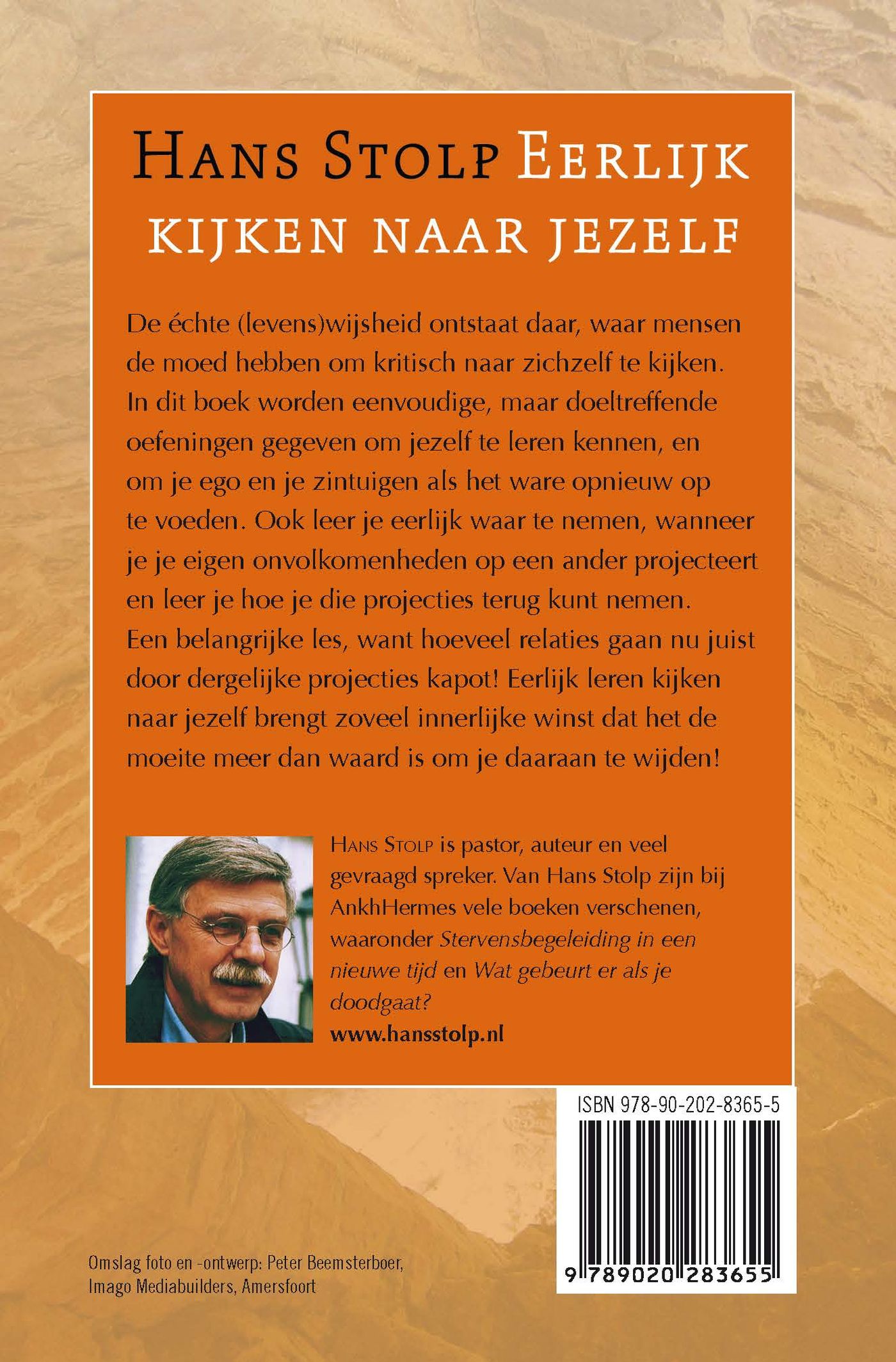 Achterkant van Eerlijk kijken naar jezelf