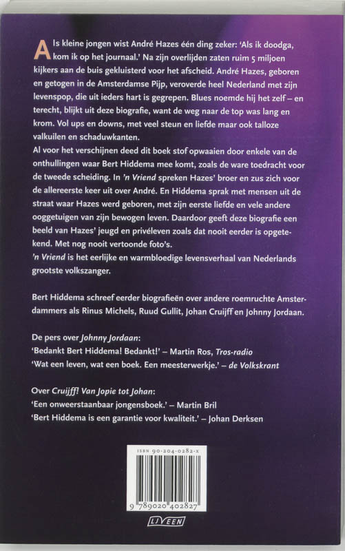 Achterkant van 'n Vriend