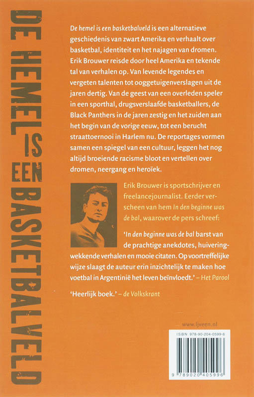 Achterkant van De hemel is een basketbalveld