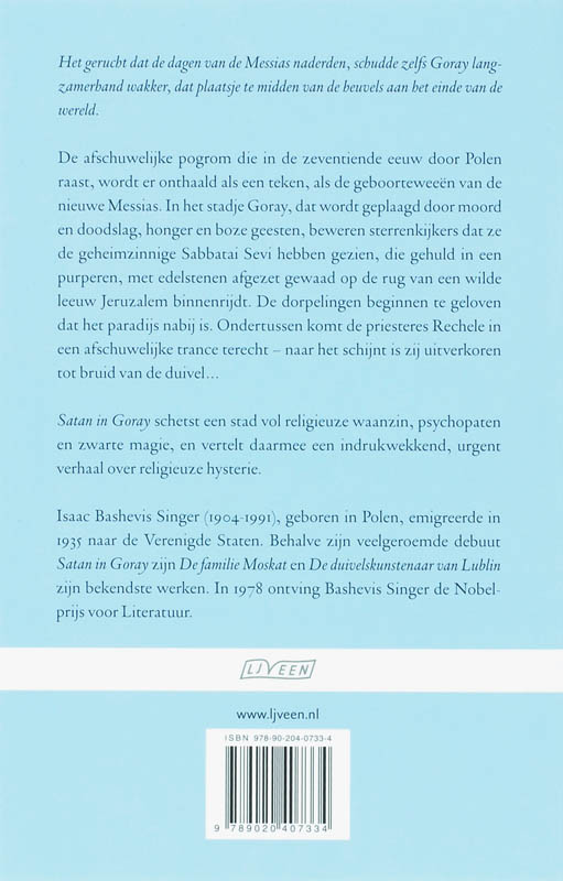 Achterkant van Satan in Goray