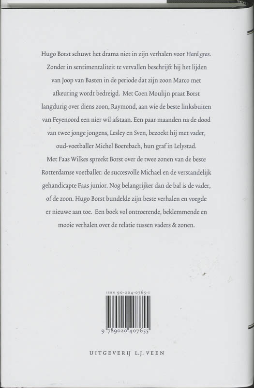 Achterkant van Over vaders & zonen