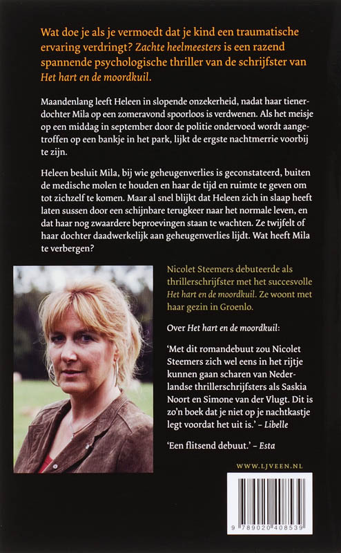 Achterkant van Zachte heelmeesters