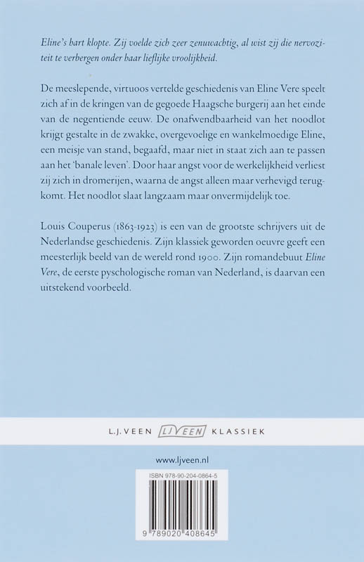 Achterkant van Eline Vere
