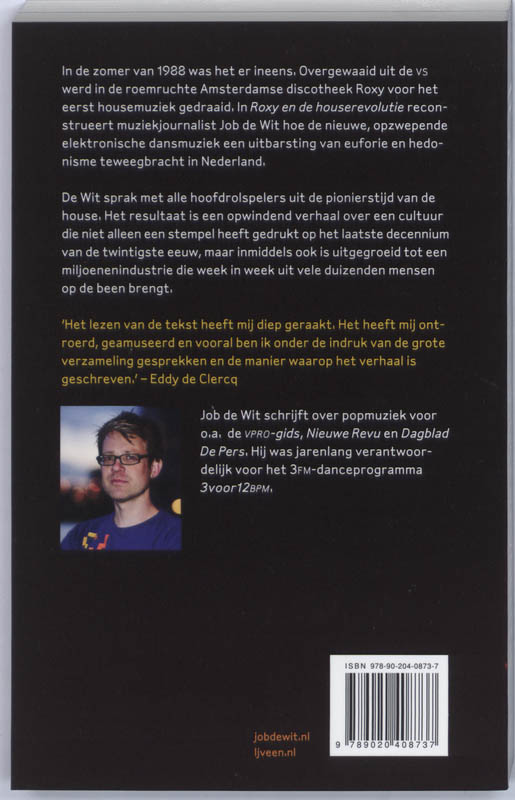 Achterkant van Roxy en de houserevolutie