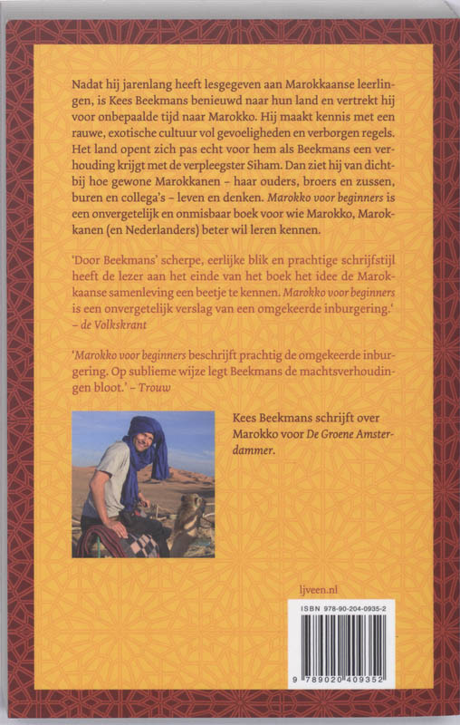 Achterkant van Marokko voor beginners
