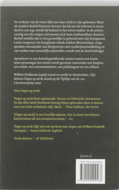 Achterkant van Apentheater