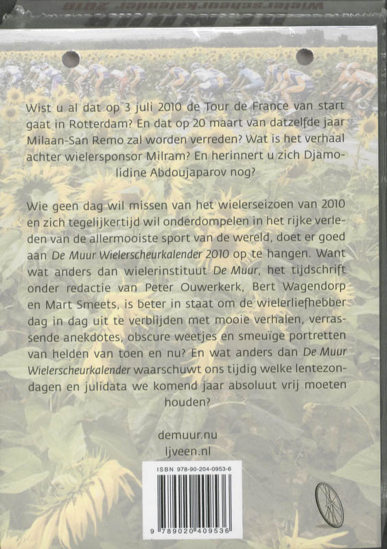 Achterkant van 2010