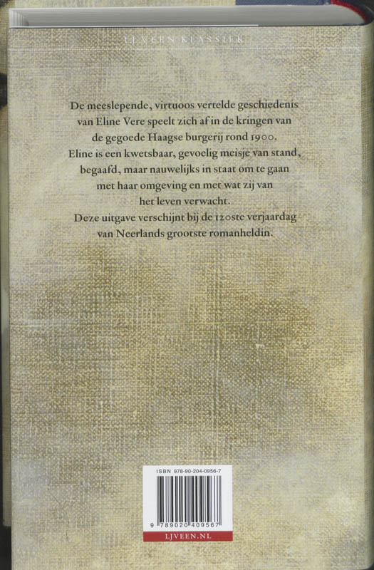Achterkant van Eline Vere