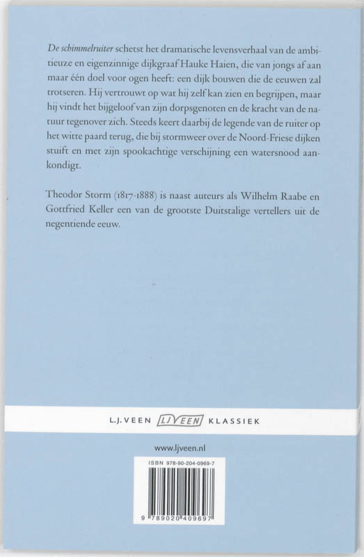 Achterkant van De schimmelruiter