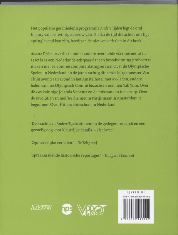 Achterkant van 10