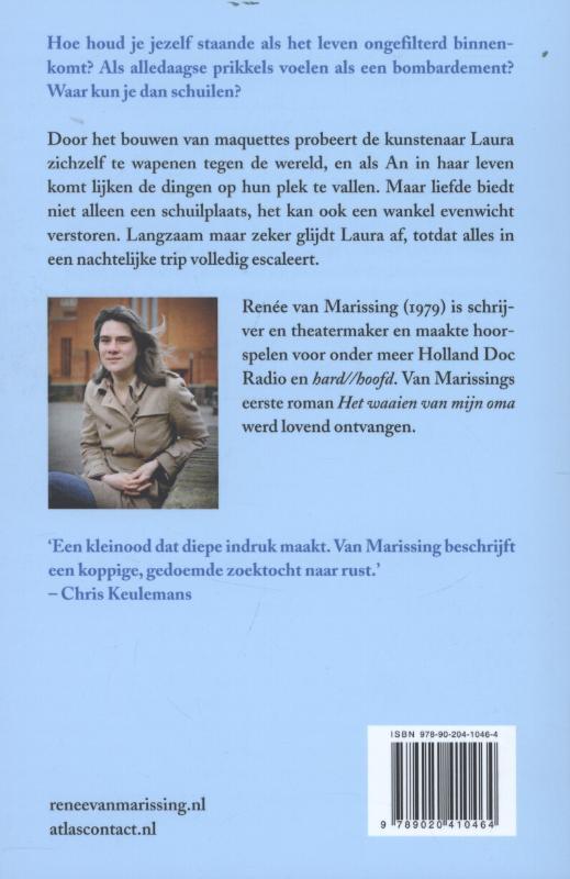 Achterkant van Strak blauw