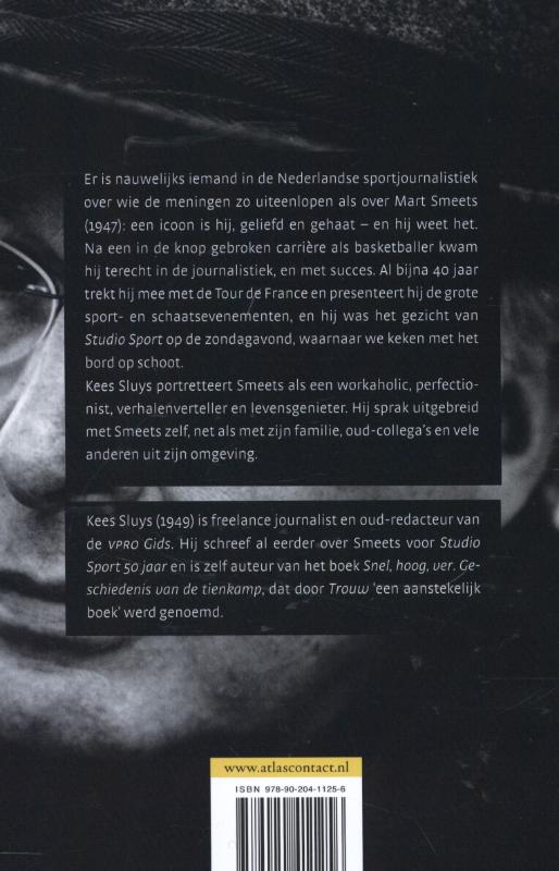 Achterkant van Mart Smeets
