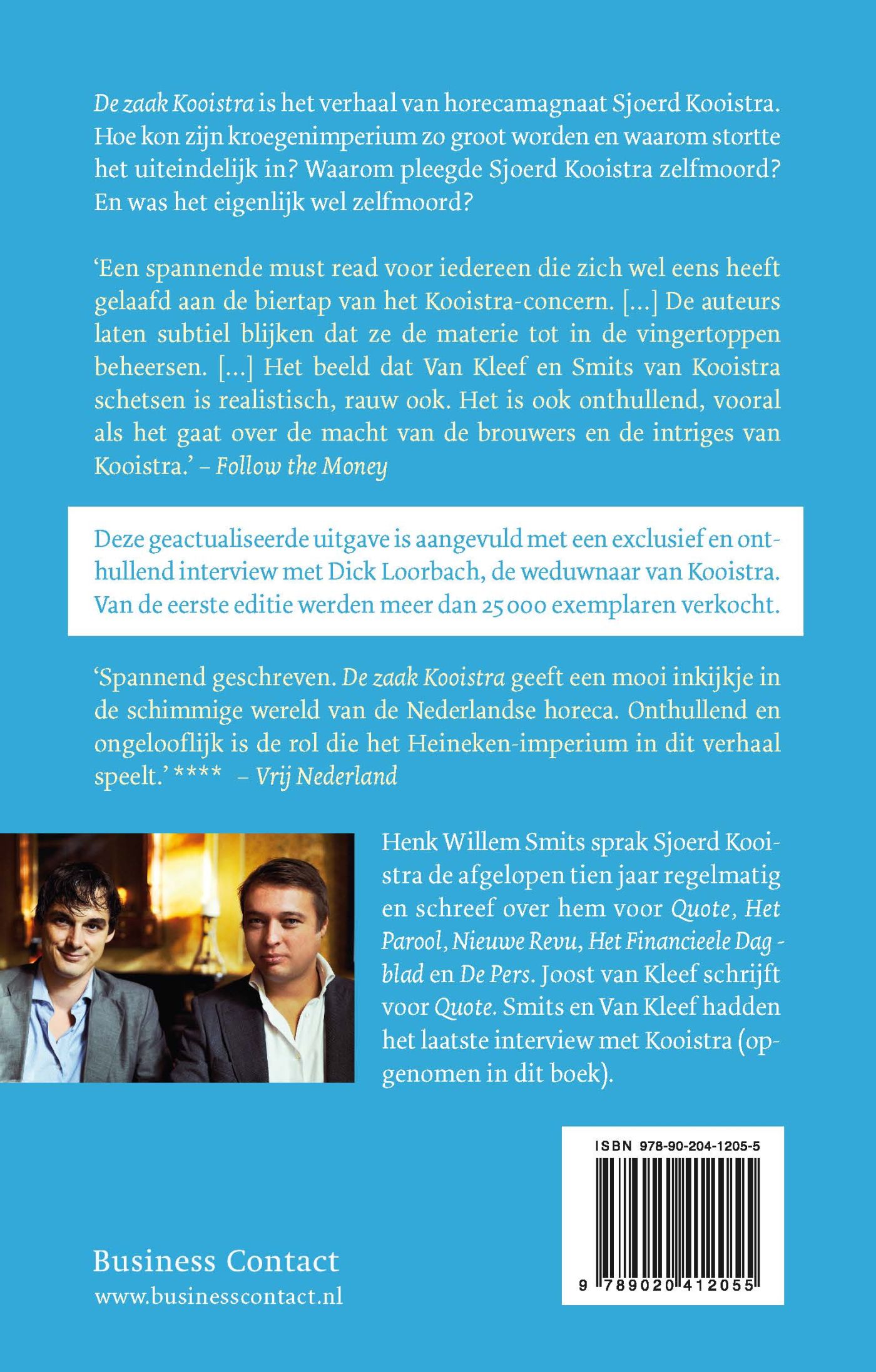 Achterkant van De zaak Kooistra