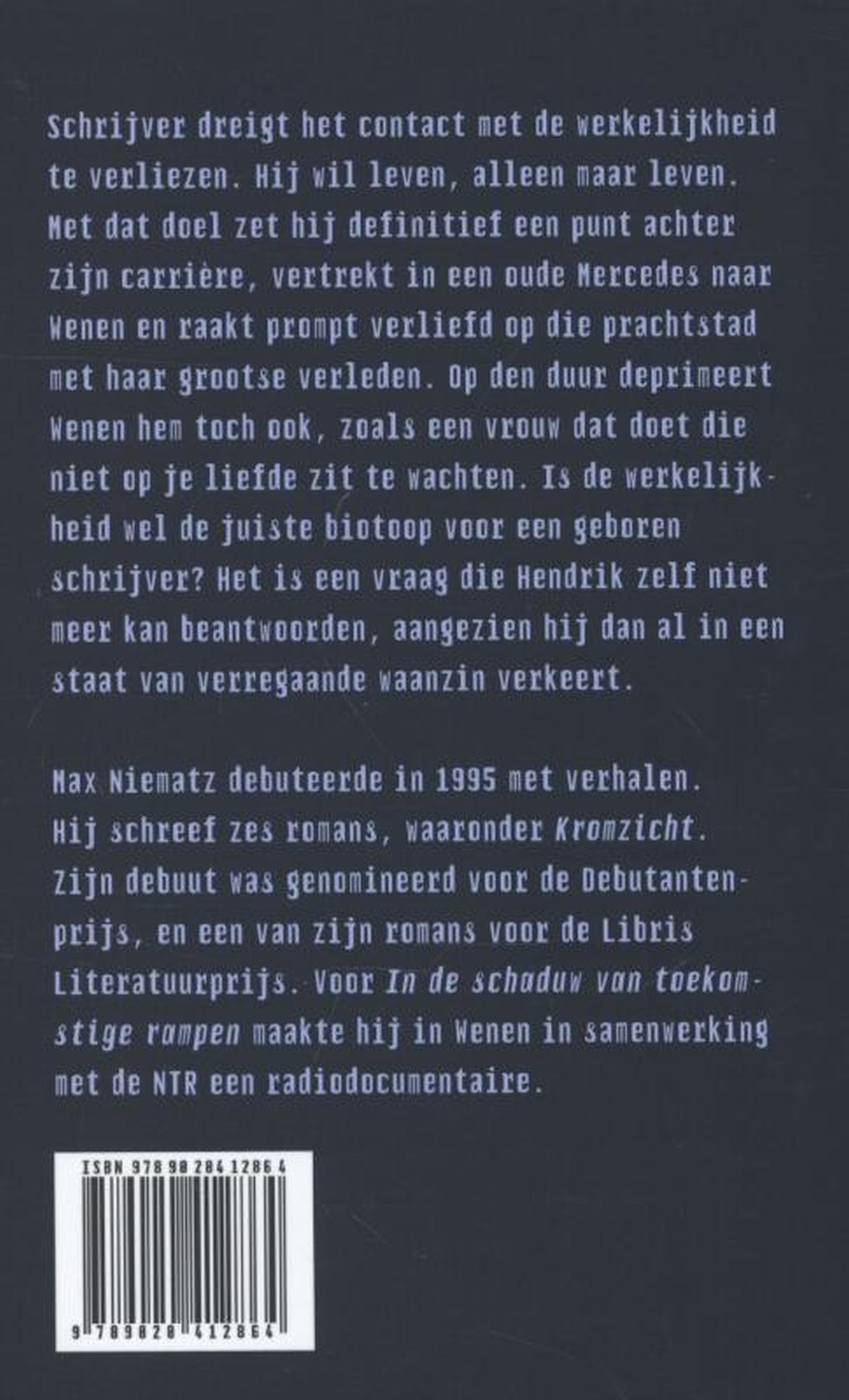 Achterkant van In de schaduw van toekomstige rampen