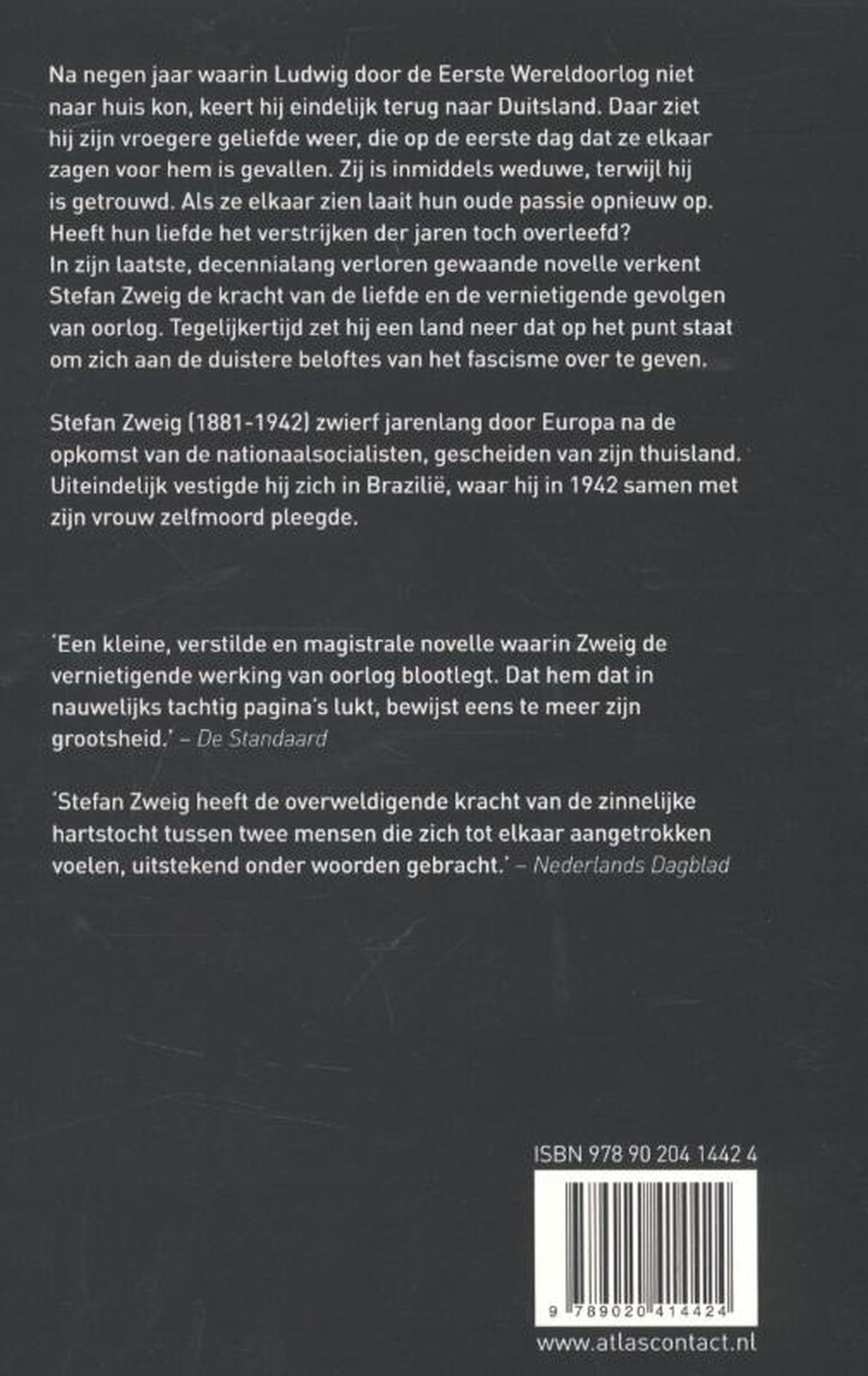 Achterkant van Reis naar het verleden