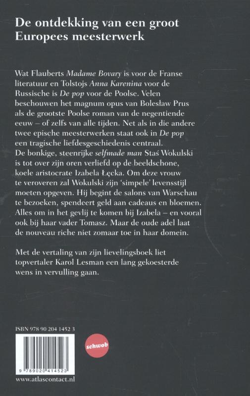 Achterkant van De pop