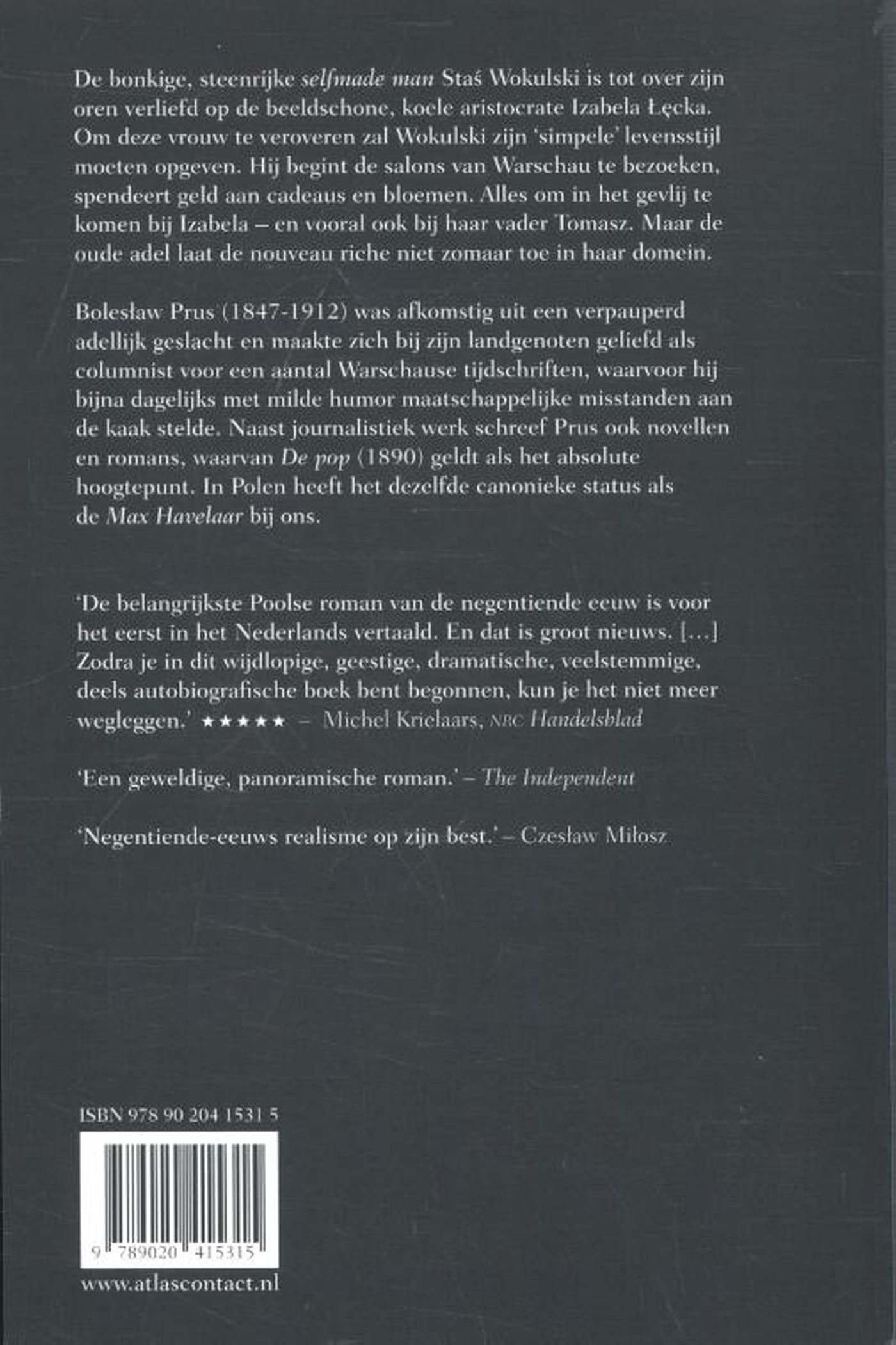 Achterkant van De pop