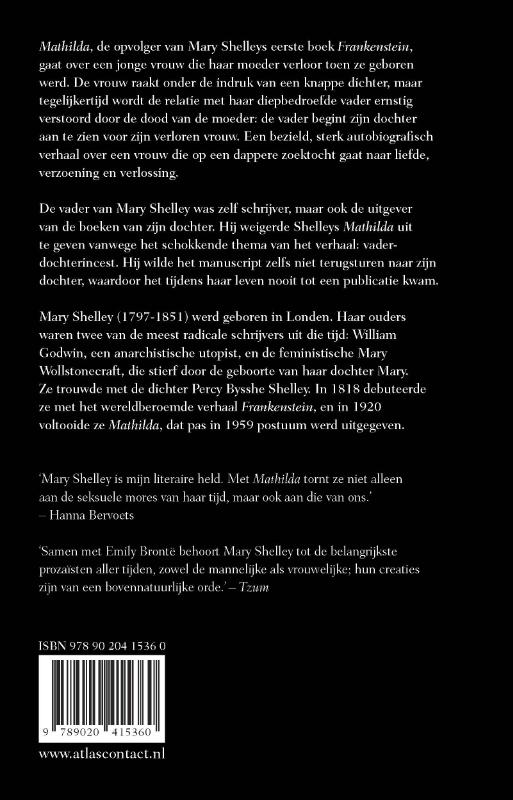 Achterkant van Mathilda