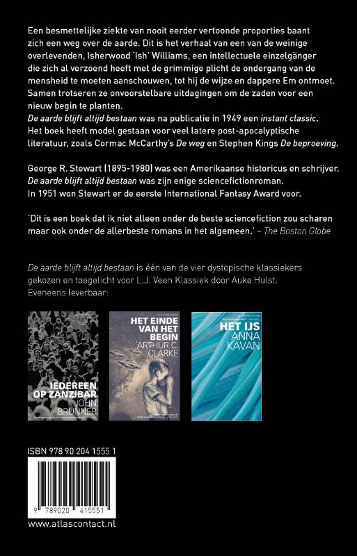 Achterkant van De aarde blijft altijd bestaan