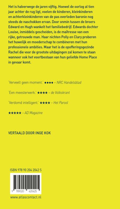 Achterkant van Veranderingen