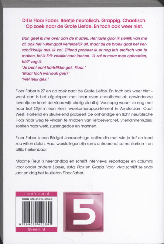 Achterkant van Floor Faber