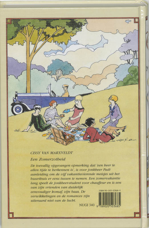 Achterkant van Een zomerzotheid