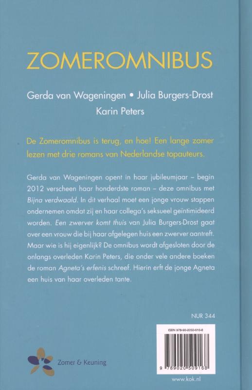 Achterkant van Zomeromnibus