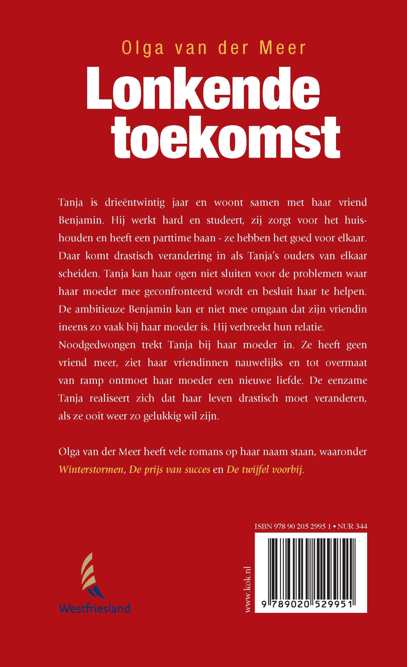 Achterkant van Lonkende toekomst