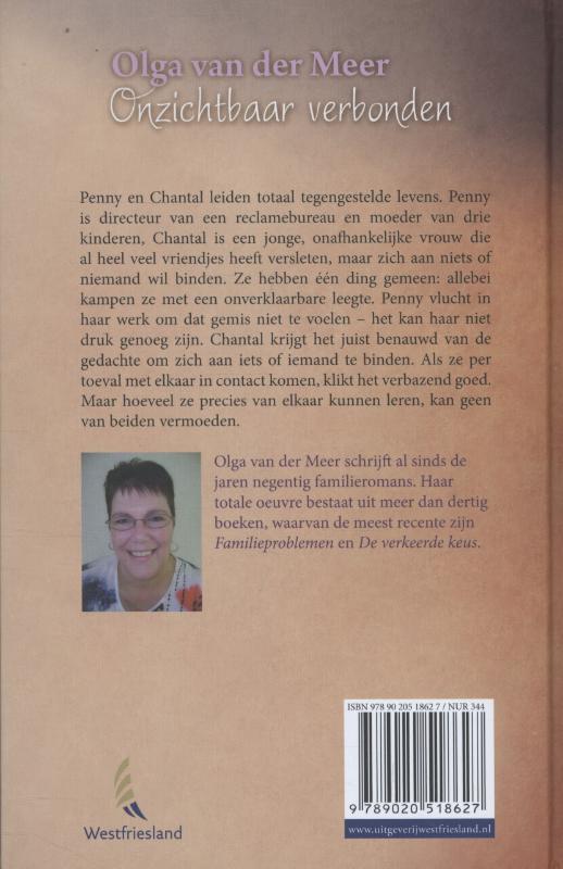 Achterkant van Onzichtbaar verbonden