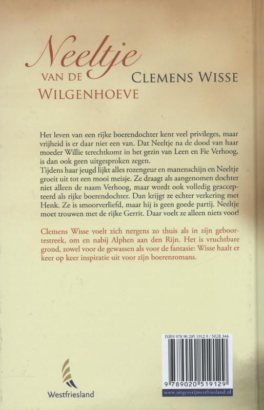 Achterkant van Neeltje van de Wilgenhoeve