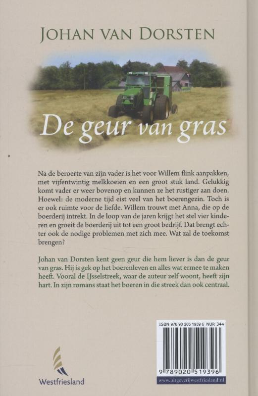 Achterkant van De geur van gras