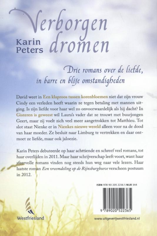 Achterkant van Verborgen dromen