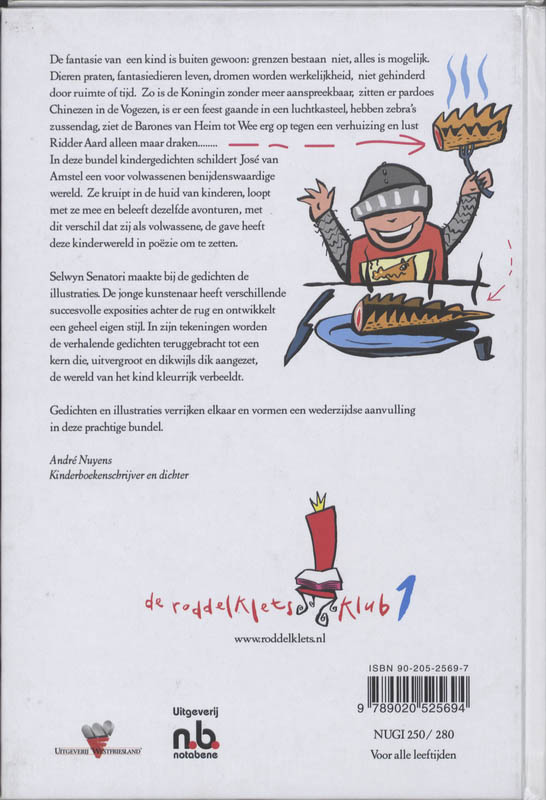 Achterkant van Grappen, grollen, ragebollen