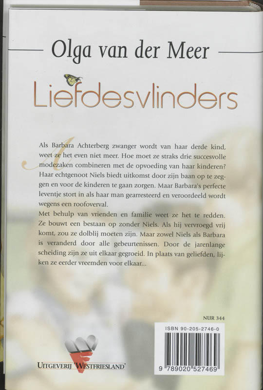 Achterkant van Liefdesvlinders