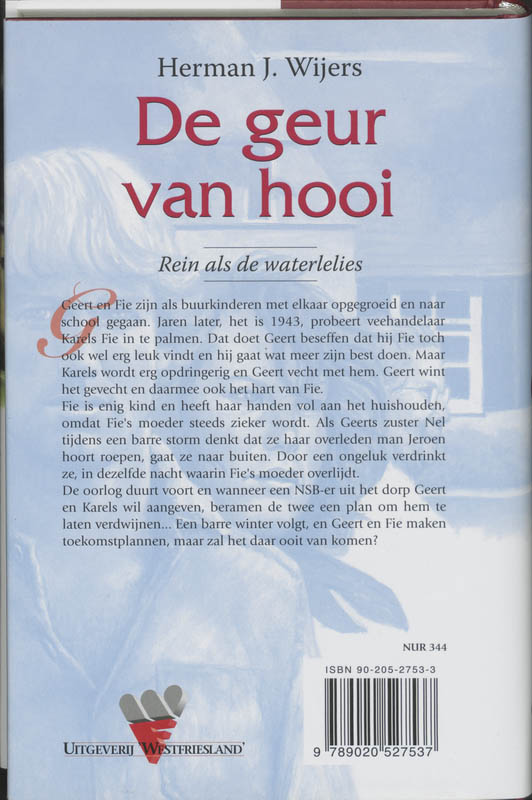 Achterkant van De geur van hooi