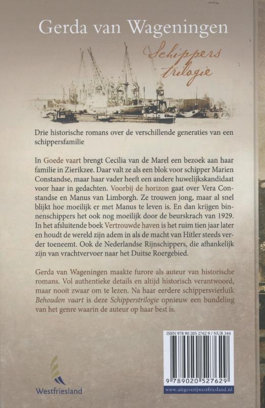 Achterkant van Schipperstrilogie