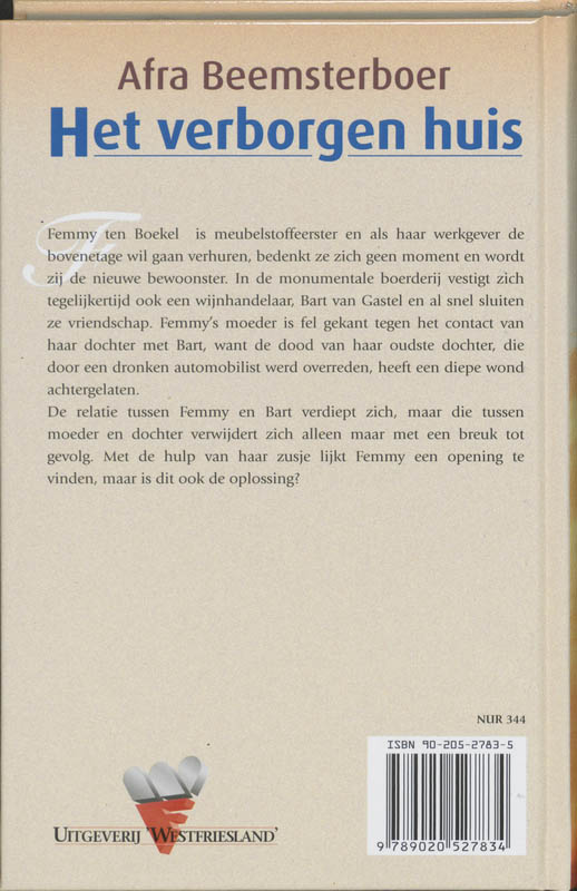 Achterkant van Het verborgen huis
