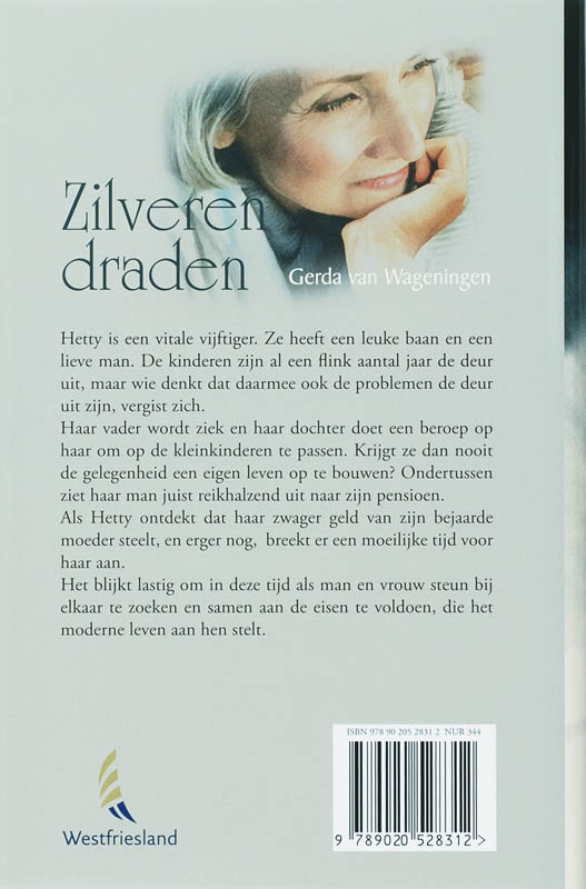 Achterkant van Zilveren draden