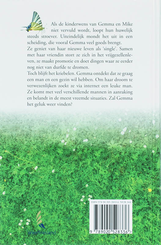 Achterkant van Nickname Claire