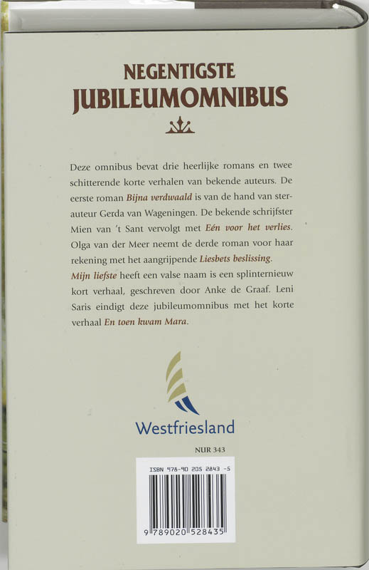 Achterkant van Negentigste Jubileumomnibus
