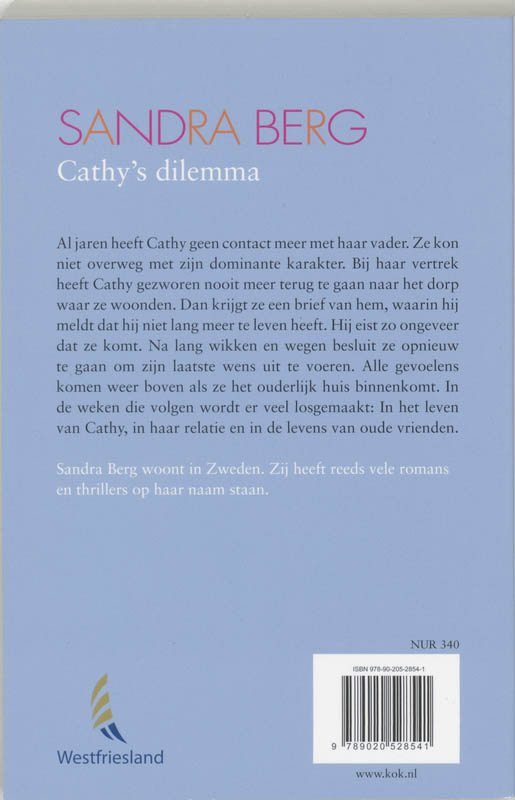 Achterkant van Cathy's dilemma