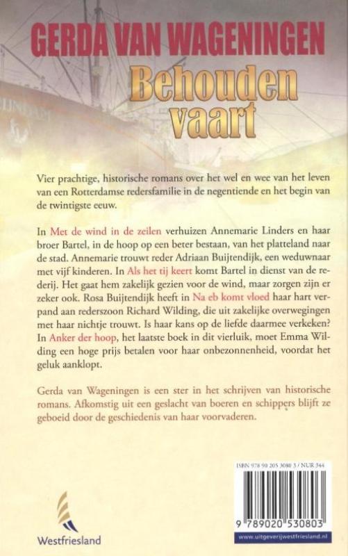 Achterkant van Behouden vaart omnibus