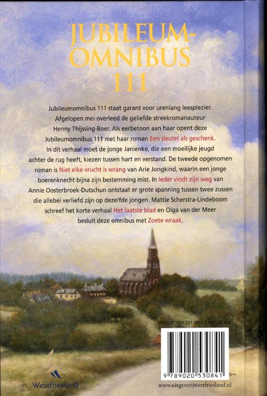 Achterkant van Jubileumomnibus 111