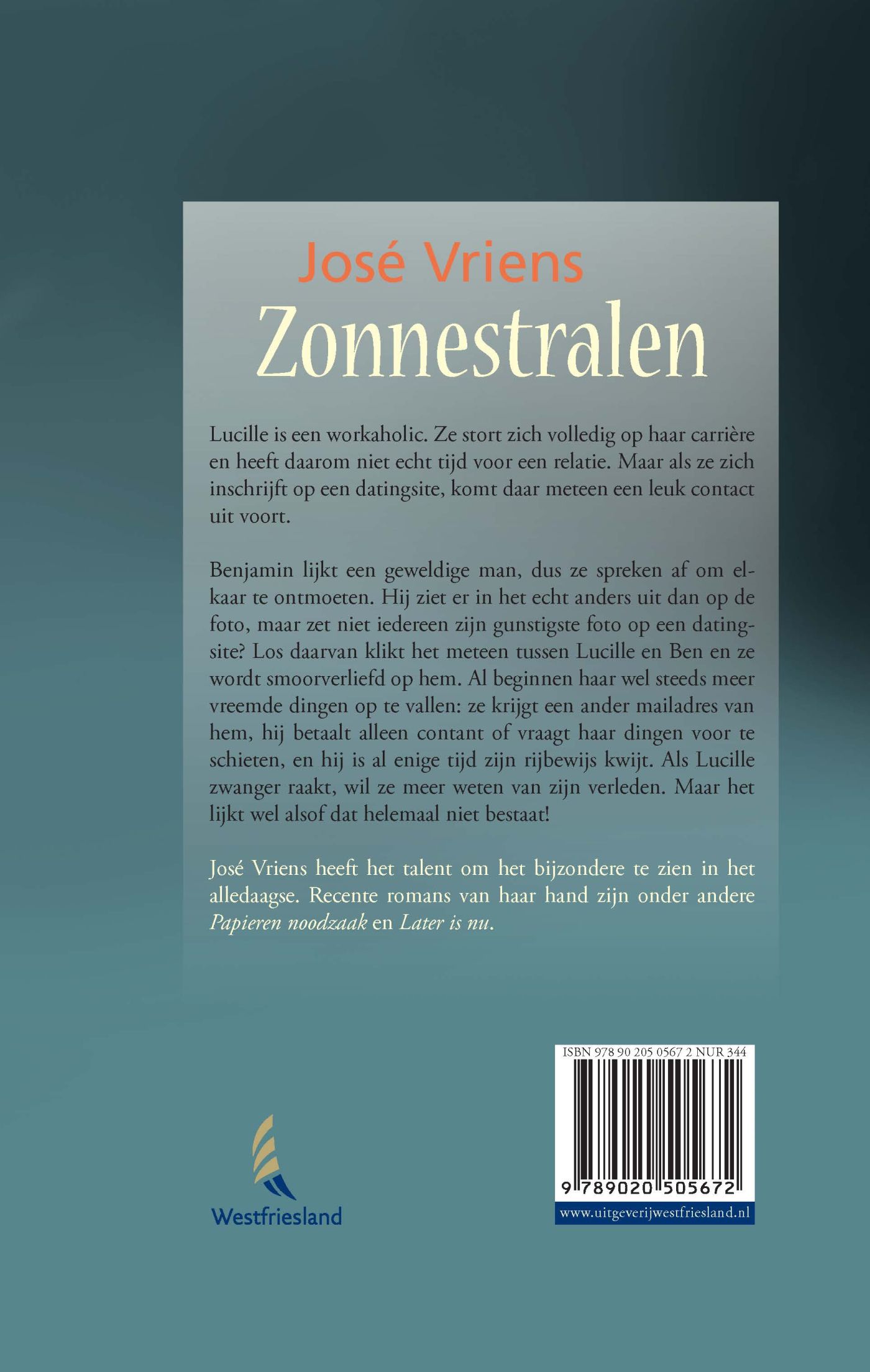 Achterkant van Zonnestralen