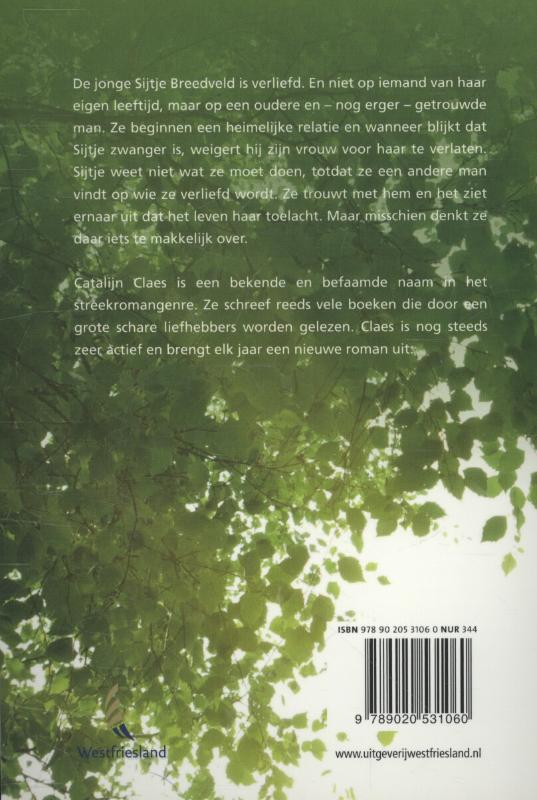 Achterkant van Het bruidsboeket
