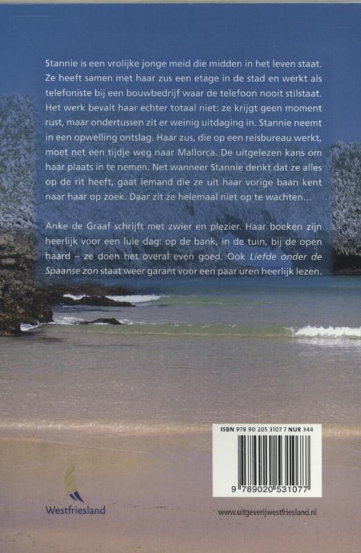 Achterkant van Liefde onder de Spaanse zon