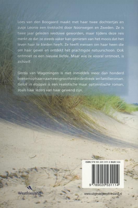 Achterkant van Geluk in etappes